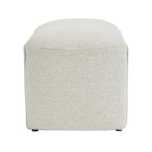 Sylus Boucle Ottoman Bench